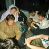 11 migrantów w samochodzie