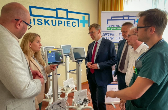 {Biskupiecki szpital wzbogacił się o kilka ważnych urządzeń.}